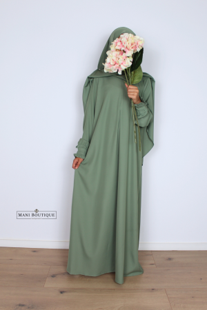 meisjes abaya green