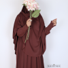 Khimaar rose red