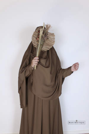 Khimar cedar brown