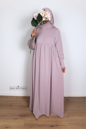 abaya hafsa lila pink