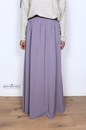 Alternative view of Maxi rok dusty lila (3 lengtes - lightweight)