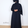 kimono abaya set marineblauw