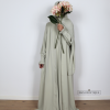 meisjes kimono abaya set soft mint