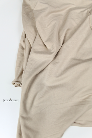 Bamboo jersey xl sjaal beige