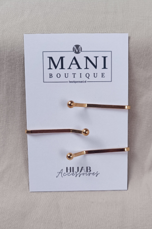 Hijab schuifspelden – glans (set van 3) 32mm - Afbeelding 4