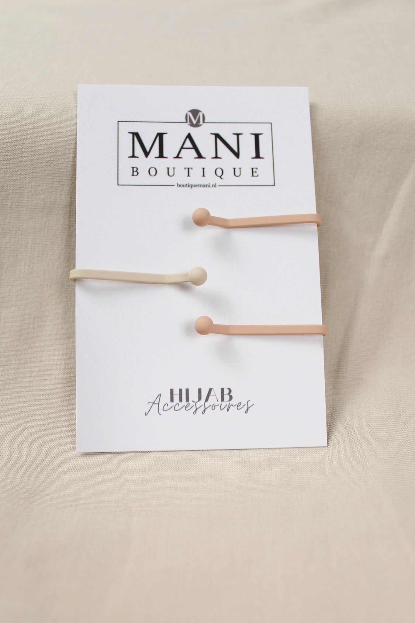 Hijab schuifspelden – mat (set van 3) meerdere kleuren - Afbeelding 2