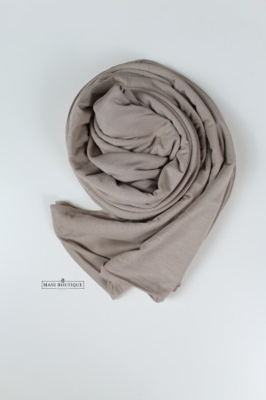 Premium Modal hijab light taupe