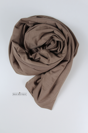 Premium Modal hijab warm taupe