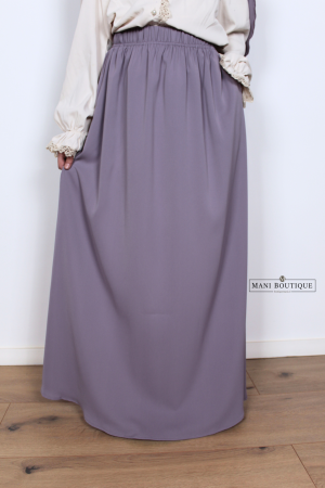 meisjes maxi rok dusty purple