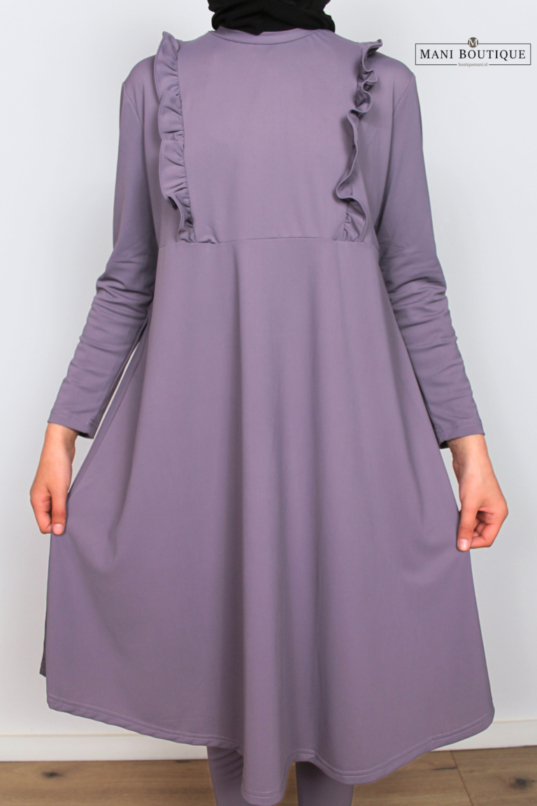 meisjes burkini lavender