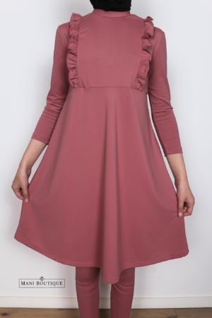meisjes burkini rose pink
