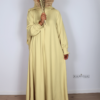 Abaya lina butteryellow