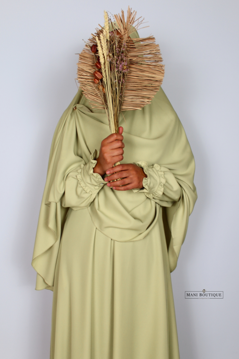khimaar lina dusty lime