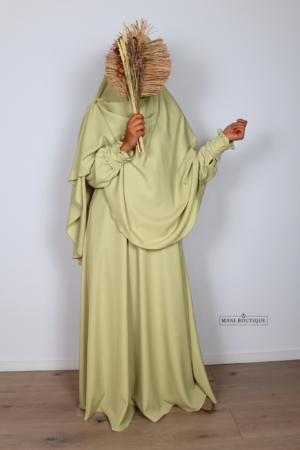 Alternative view of Khimaar dusty lime (heup en knie - medium weight)