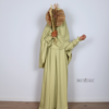 meisjes khimaar dusty lime