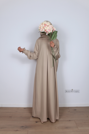 Meisjes abaya LIna nude