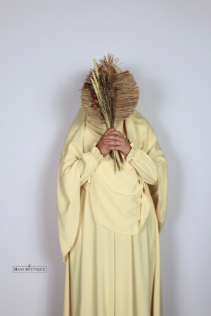 Alternative view of Khimaar butter yellow (3 soorten - lightweight)