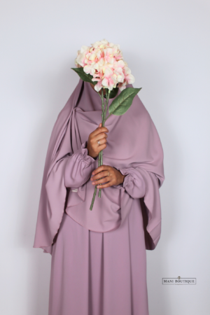 khimaar lilac rose