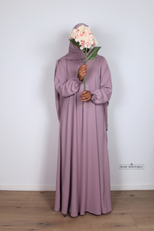 cute sleeves lilac rose