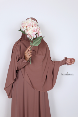 Alternative view of Khimaar Yasmin dusty rose (heup en knie - lightweight)