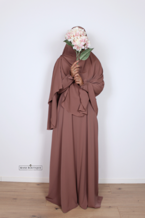 Khimaar Yasmin dusty rose (heup en knie - lightweight) - Afbeelding 3