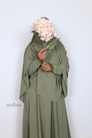 Khimaar Yasmin olive (heup en knie - lightweight)