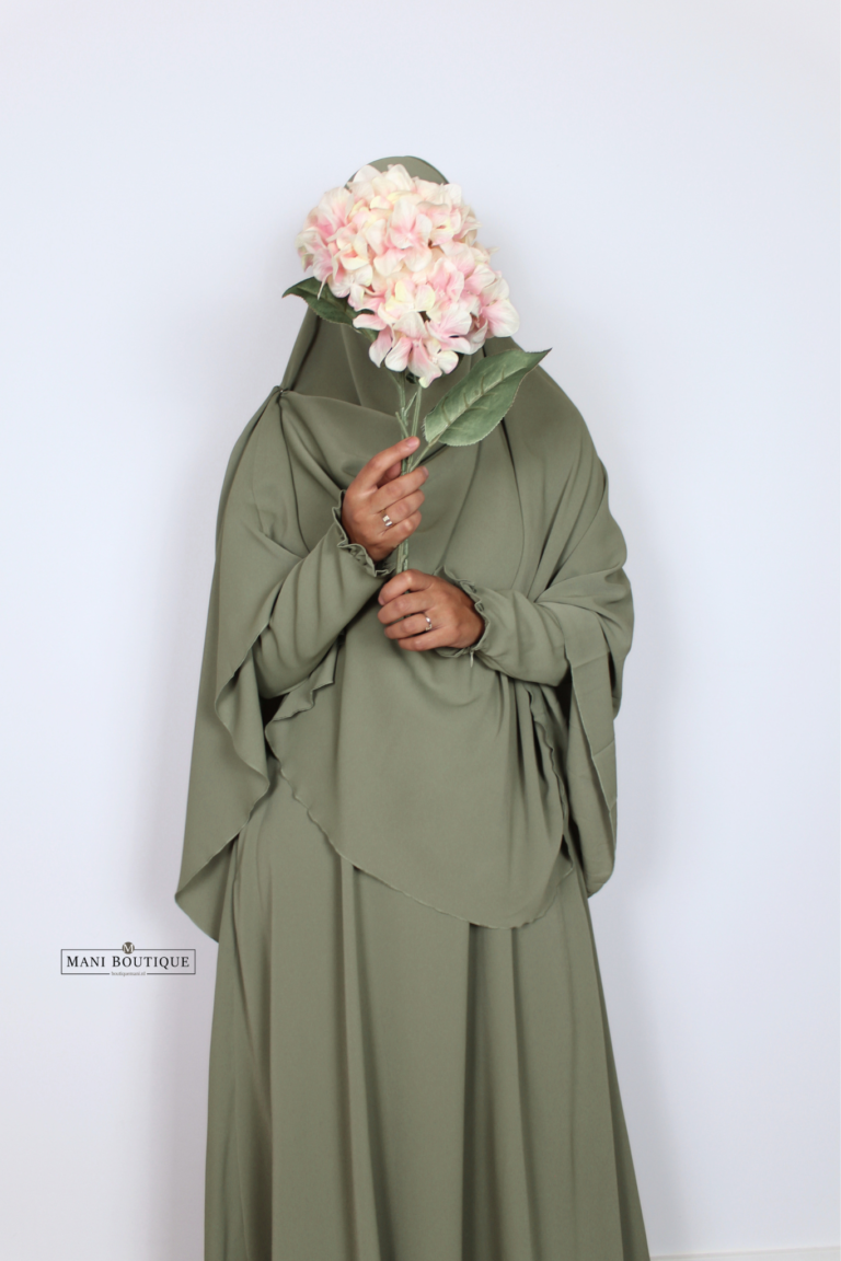 Khimaar Yasmin olive (heup en knie - lightweight)