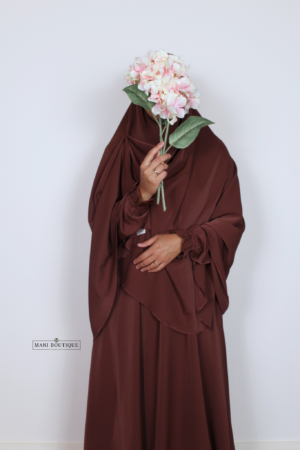 Khimaar burgundy (3 soorten - lightweight)