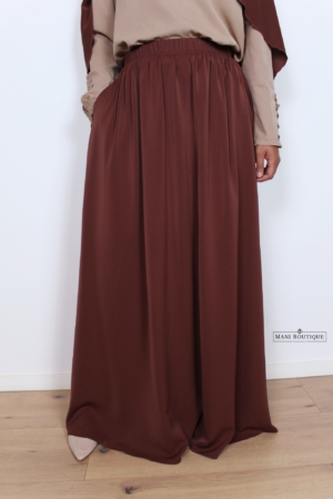 Maxi rok burgundy (3 lengtes - lightweight)